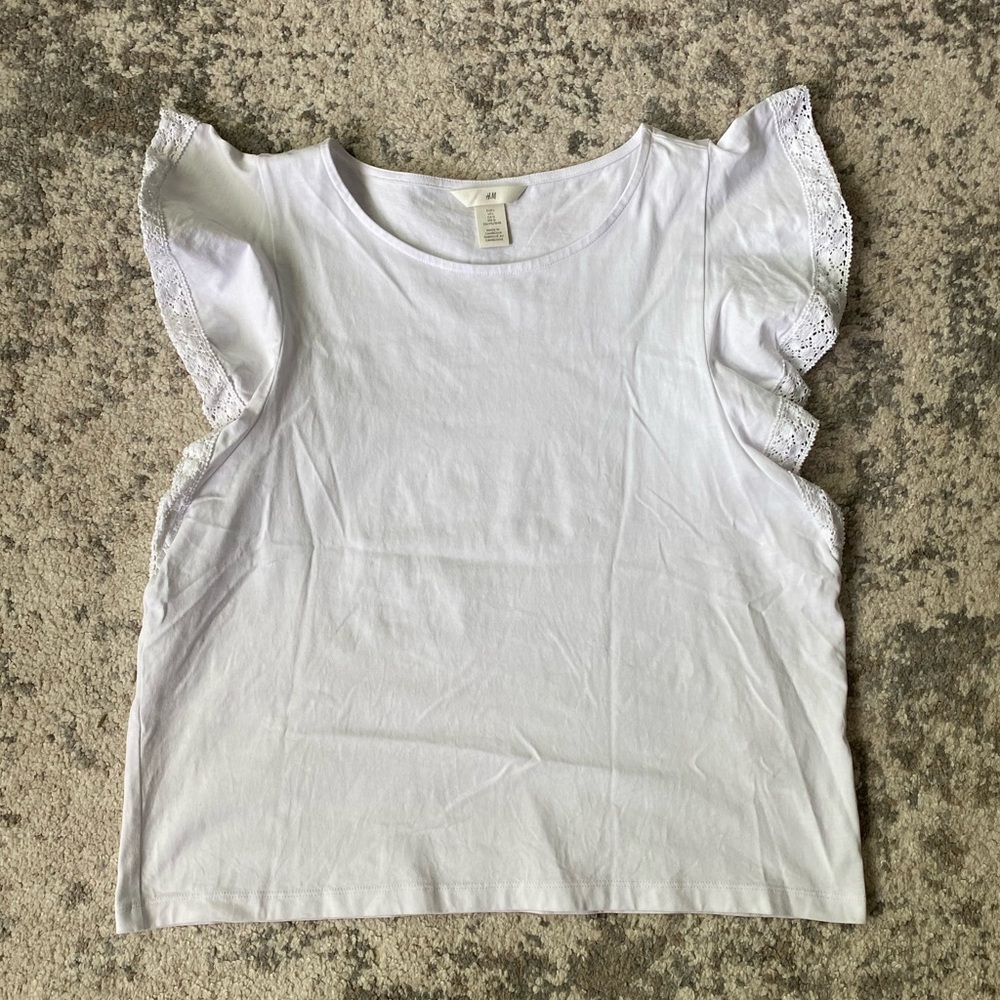 H&M Cotton Short Sleeve Top